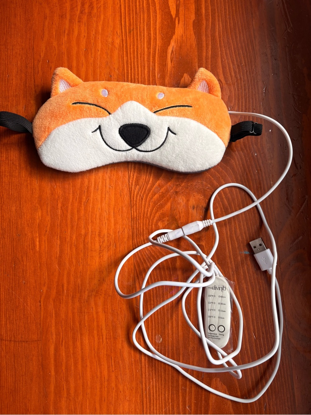 Heated Eye Mask - Orange